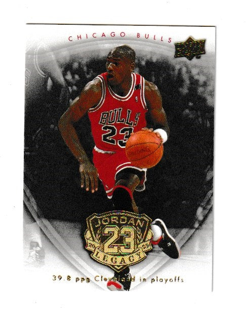 2009-10 Michael Jordan Legacy Collection Gold #37 Michael Jordan