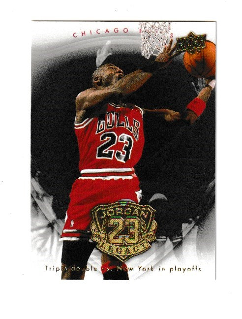 2009-10 Michael Jordan Legacy Collection Gold #38 Michael Jordan