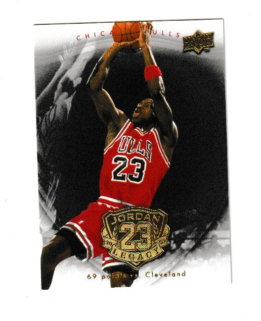 2009-10 Michael Jordan Legacy Collection Gold #40 Michael Jordan