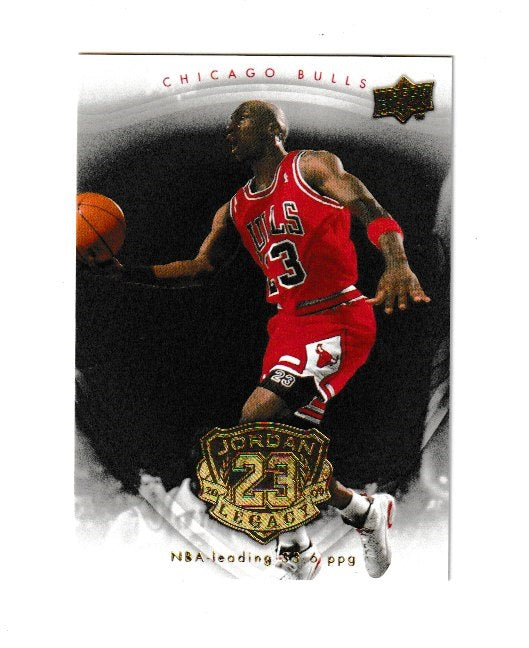 2009-10 Michael Jordan Legacy Collection Gold #42 Michael Jordan