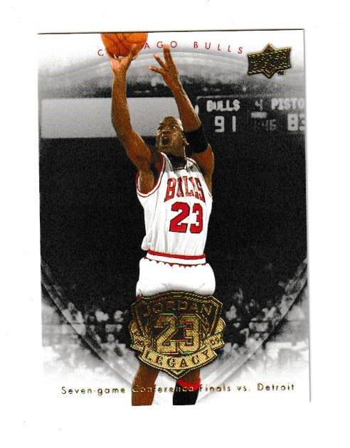 2009-10 Michael Jordan Legacy Collection Gold #43 Michael Jordan