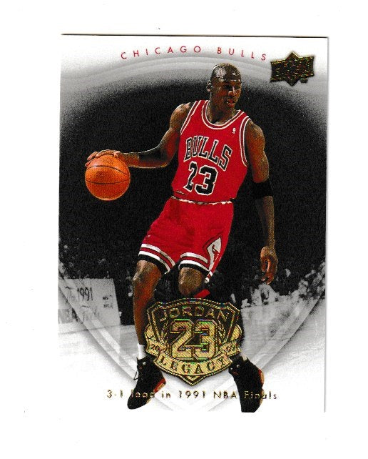 2009-10 Michael Jordan Legacy Collection Gold #47 Michael Jordan