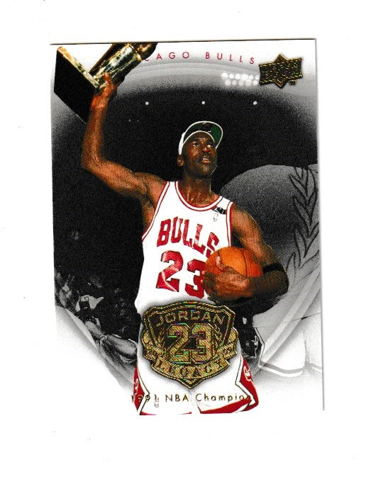 2009-10 Michael Jordan Legacy Collection Gold #48 Michael Jordan