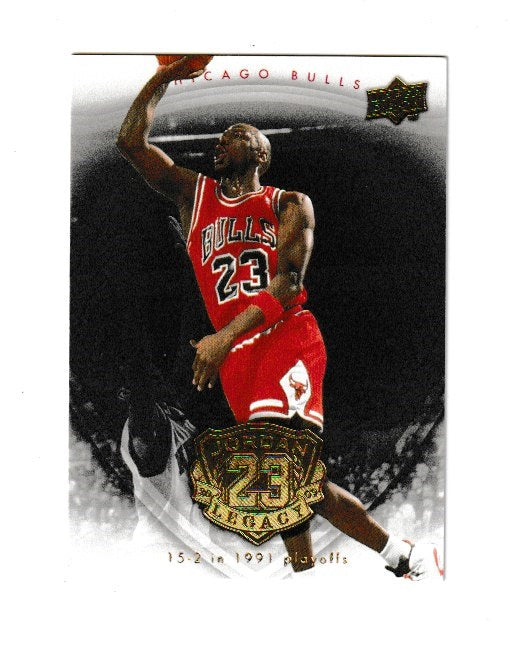 2009-10 Michael Jordan Legacy Collection Gold #51 Michael Jordan