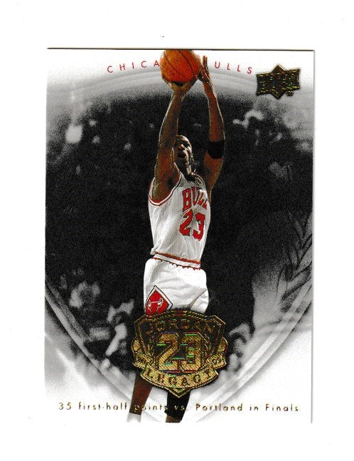 2009-10 Michael Jordan Legacy Collection Gold #52 Michael Jordan