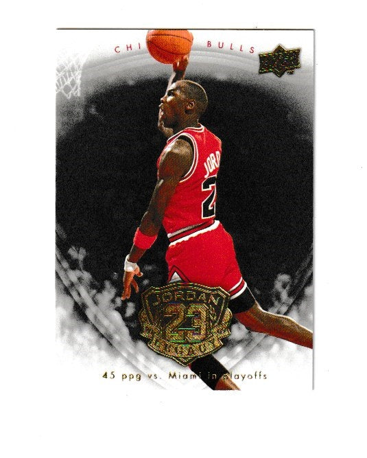 2009-10 Michael Jordan Legacy Collection Gold #58 Michael Jordan