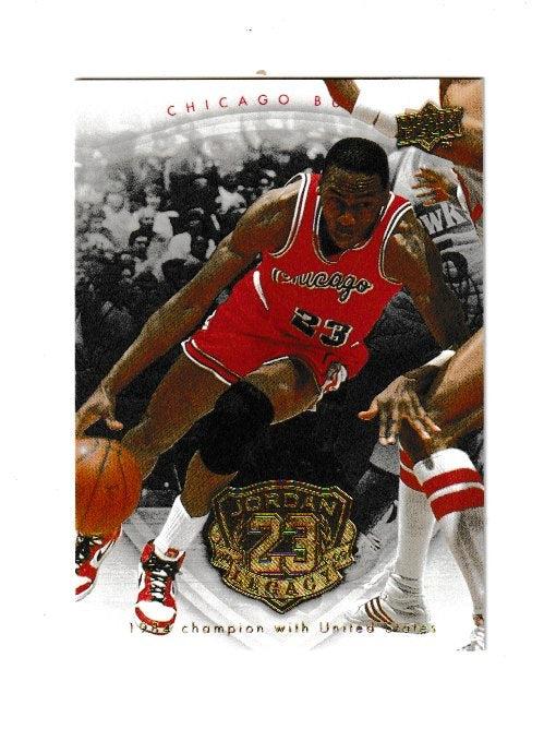 2009-10 Michael Jordan Legacy Collection Gold #62 Michael Jordan