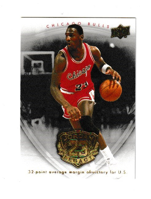 2009-10 Michael Jordan Legacy Collection Gold #63 Michael Jordan