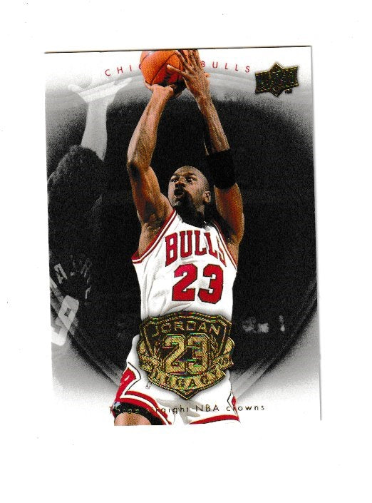 2009-10 Michael Jordan Legacy Collection Gold #67 Michael Jordan