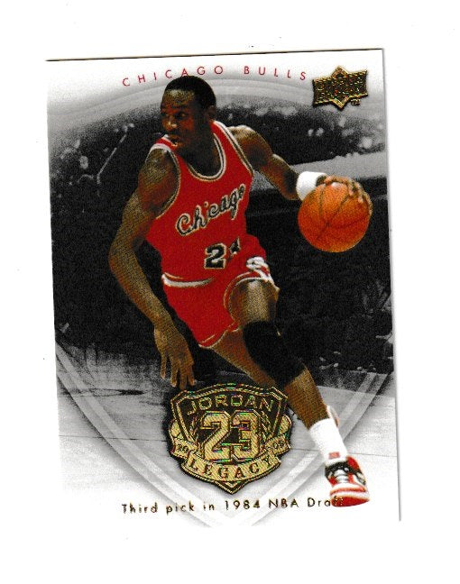 2009-10 Michael Jordan Legacy Collection Gold #6 Michael Jordan