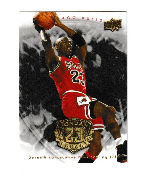 2009-10 Michael Jordan Legacy Collection Gold #70 Michael Jordan