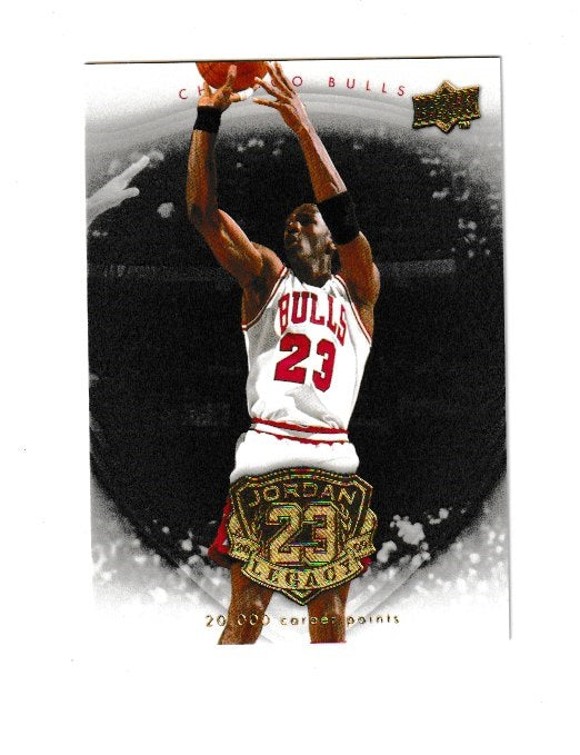 2009-10 Michael Jordan Legacy Collection Gold #72 Michael Jordan