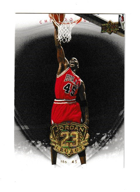 2009-10 Michael Jordan Legacy Collection Gold #74 Michael Jordan