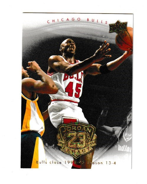 2009-10 Michael Jordan Legacy Collection Gold #75 Michael Jordan