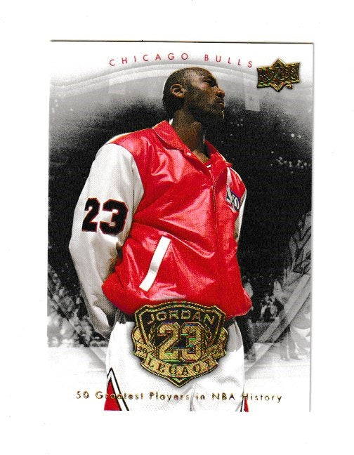 2009-10 Michael Jordan Legacy Collection Gold #78 Michael Jordan