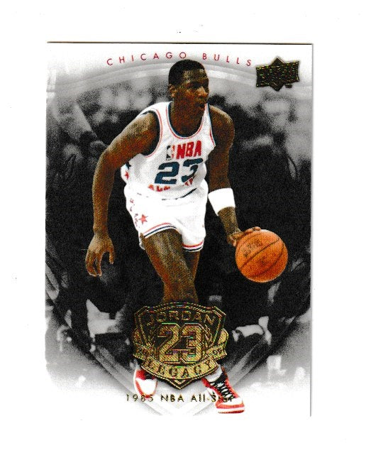 2009-10 Michael Jordan Legacy Collection Gold #7 Michael Jordan