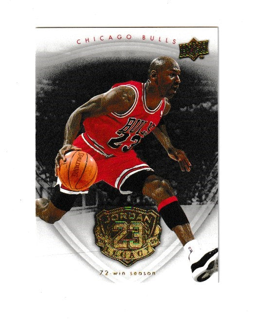 2009-10 Michael Jordan Legacy Collection Gold #82 Michael Jordan