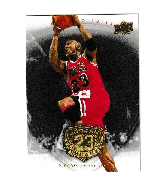 2009-10 Michael Jordan Legacy Collection Gold #83 Michael Jordan