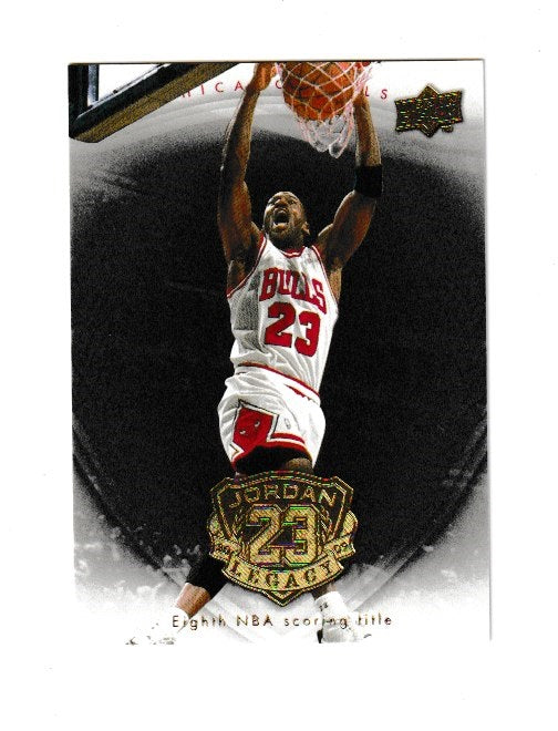 2009-10 Michael Jordan Legacy Collection Gold #86 Michael Jordan