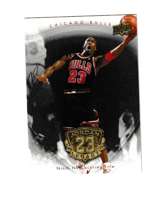 2009-10 Michael Jordan Legacy Collection Gold #87 Michael Jordan