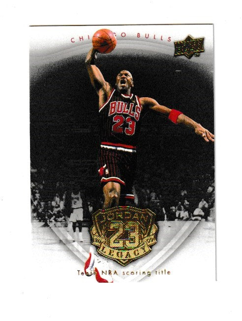 2009-10 Michael Jordan Legacy Collection Gold #91 Michael Jordan