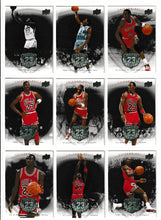 Load image into Gallery viewer, 2009-10 Michael Jordan Legacy Collection Set of 50 Cards
