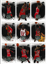 Load image into Gallery viewer, 2009-10 Michael Jordan Legacy Collection Set of 50 Cards
