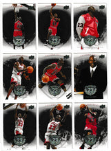 Load image into Gallery viewer, 2009-10 Michael Jordan Legacy Collection Set of 50 Cards
