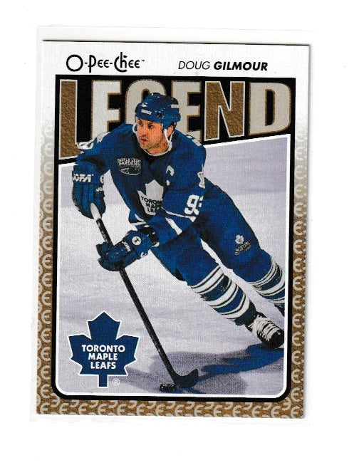 2009-10 O-Pee-Chee Legend #594 Doug Gilmour