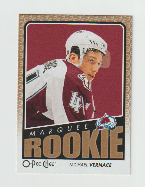 2009-10 O-Pee-Chee Marquee Rookies #520 Michael Vernace