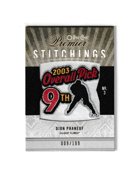 2009-10 OPC Premier Stitchings #PS-DP Dion Phaneuf