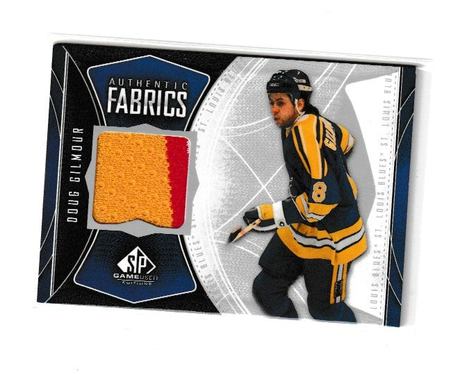 2009-10 SP Game Used Authentic Fabrics #AF-DG Doug Gilmour