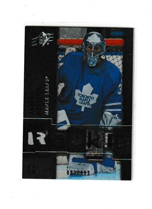 2009-10 SPx Rookie #114 James Reimer