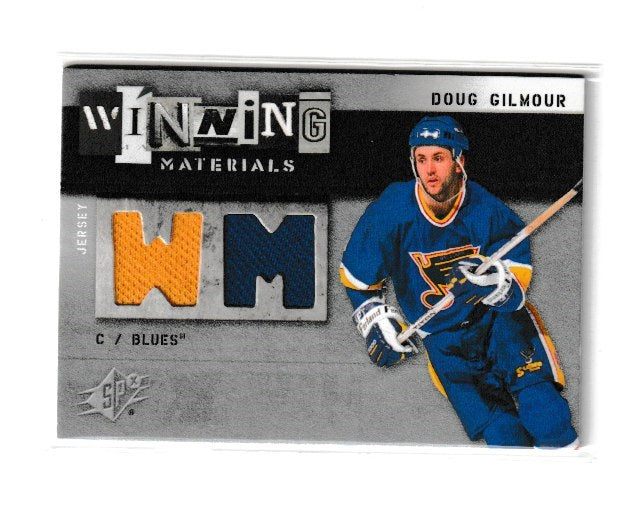 2009-10 SPx Winning Materials #WM-DG Doug Gilmour