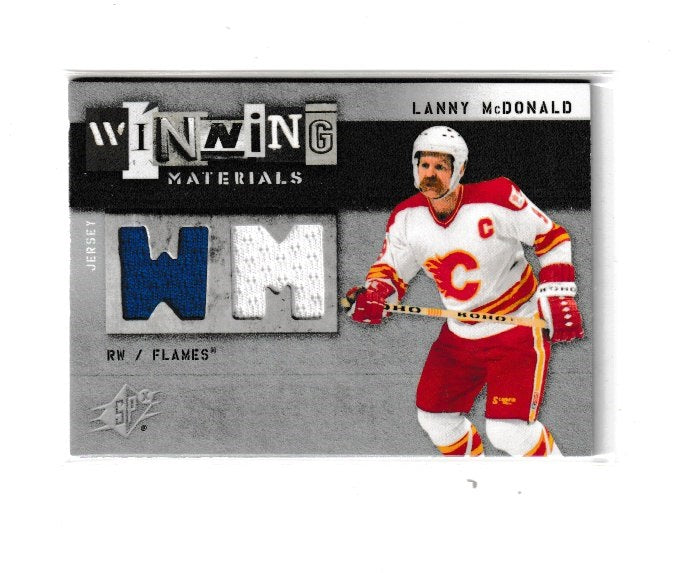 2009-10 SPx Winning Materials #WM-LM Lanny McDonald