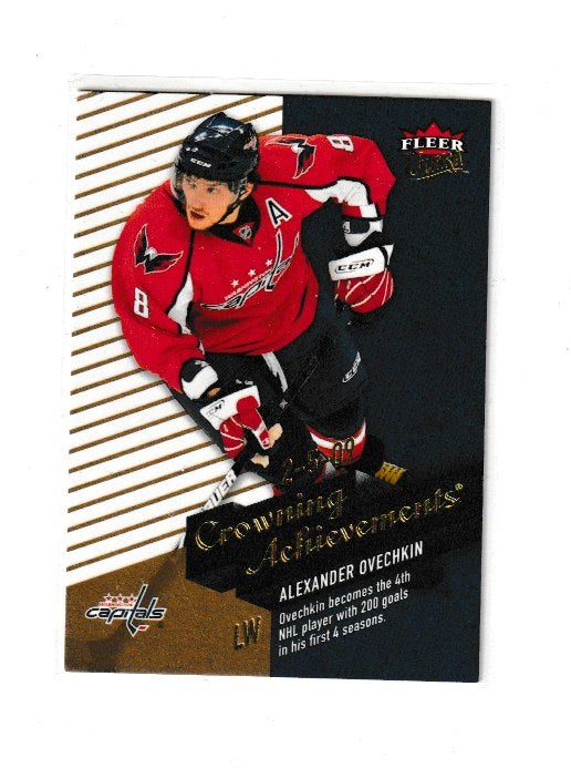 2009-10 Ultra Crowning Achievements #CA2 Alex Ovechkin