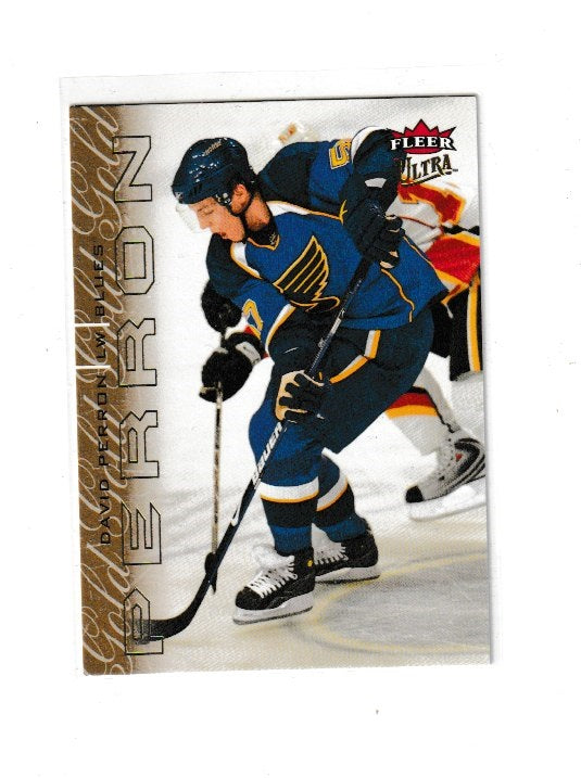 2009-10 Ultra Gold Medallion #129 David Perron