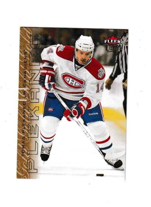 2009-10 Ultra Gold Medallion #83 Tomas Plekanec