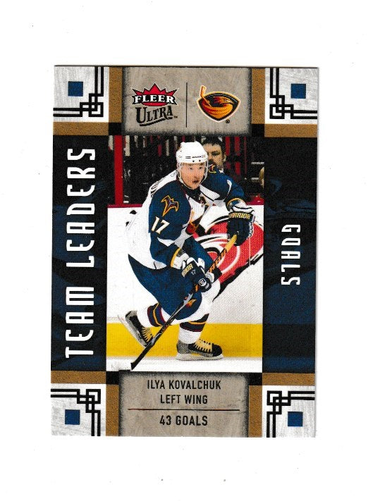 2009-10 Ultra Team Leaders #TL2 Ilya Kovalchuk