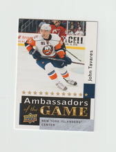 Load image into Gallery viewer, 2009-10 Upper Deck Ambassadors of the Game #AG56 John Tavares
