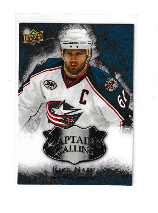 2009-10 Upper Deck Captains Calling #CC5 Rick Nash