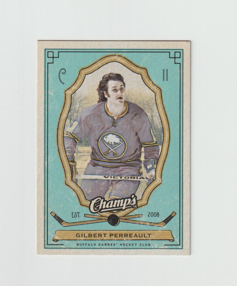 2009-10 Upper Deck Champs Green #11 Gilbert Perreault