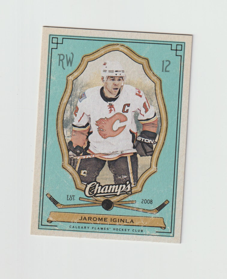 2009-10 Upper Deck Champs Green #18 Jarome Iginla