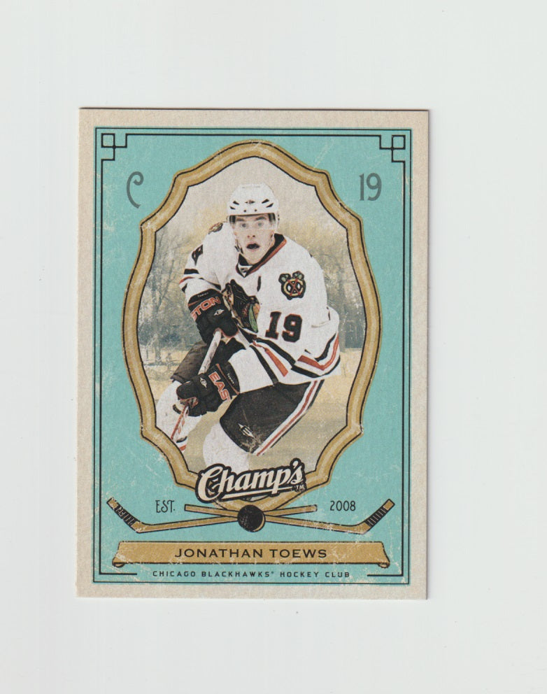 2009-10 Upper Deck Champs Green #20 Jonathan Toews