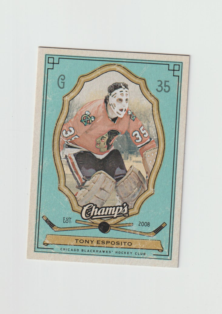 2009-10 Upper Deck Champs Green #22 Tony Esposito