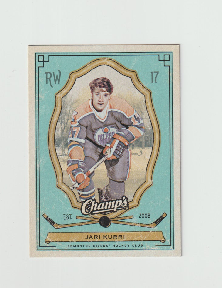 2009-10 Upper Deck Champs Green #43 Jari Kurri