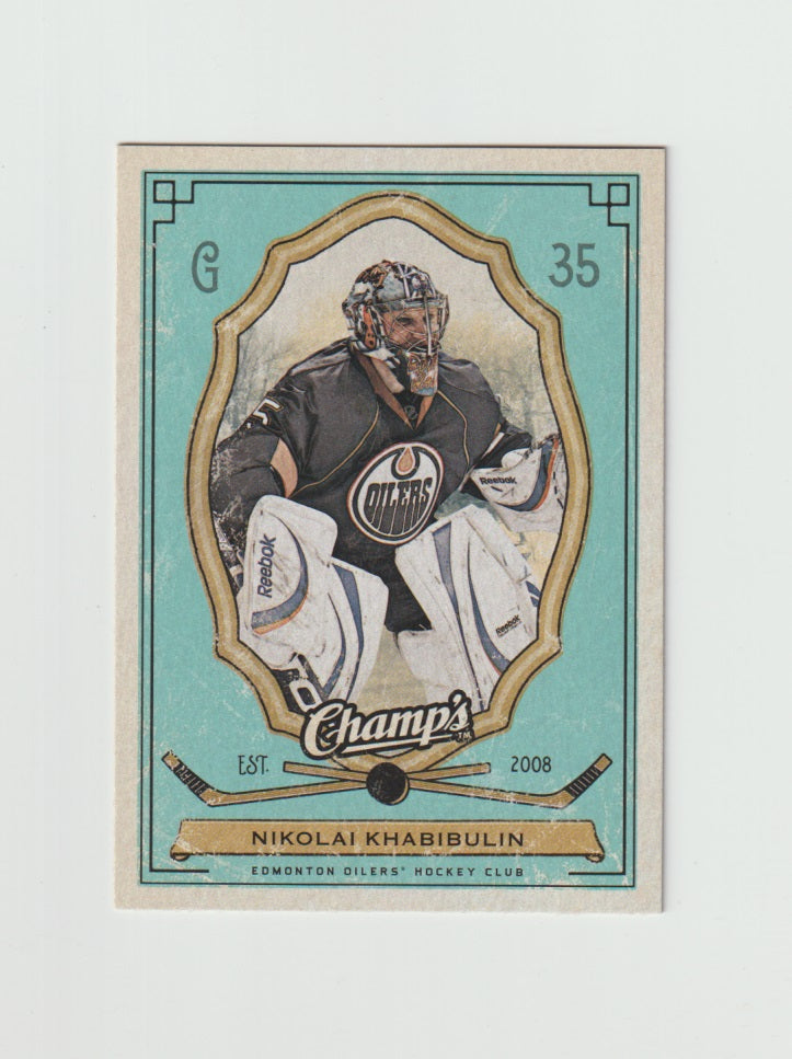 2009-10 Upper Deck Champs Green #45 Nikolai Khabibulin