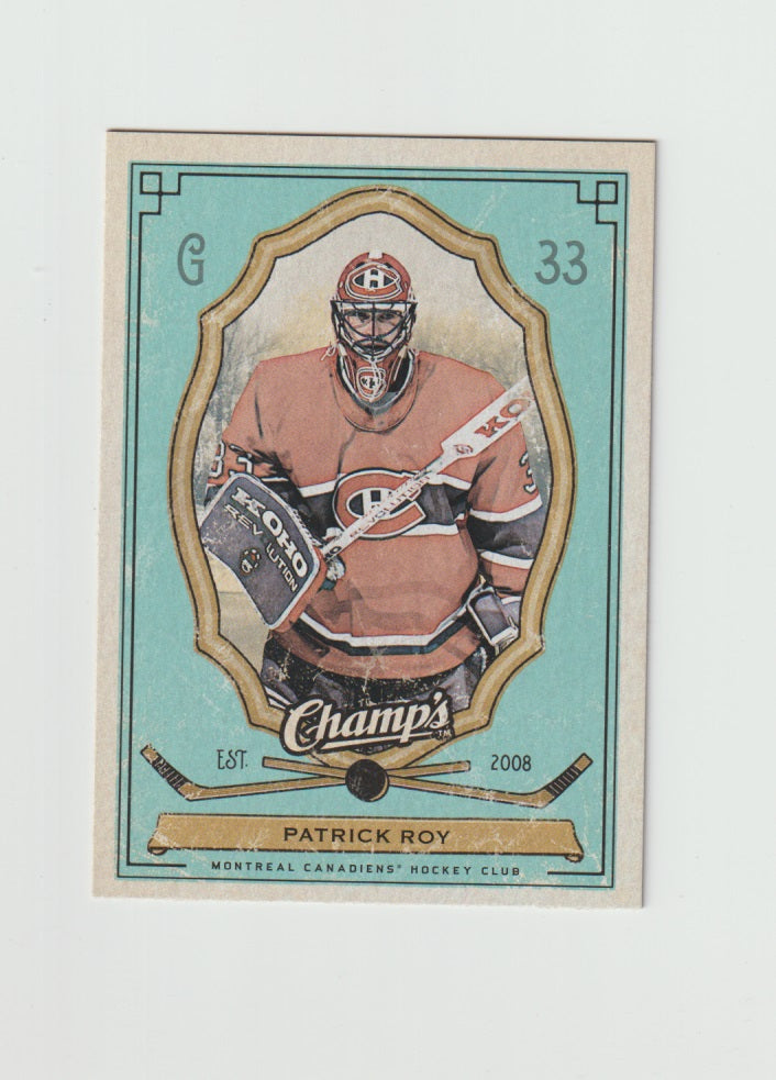 2009-10 Upper Deck Champs Green #57 Patrick Roy