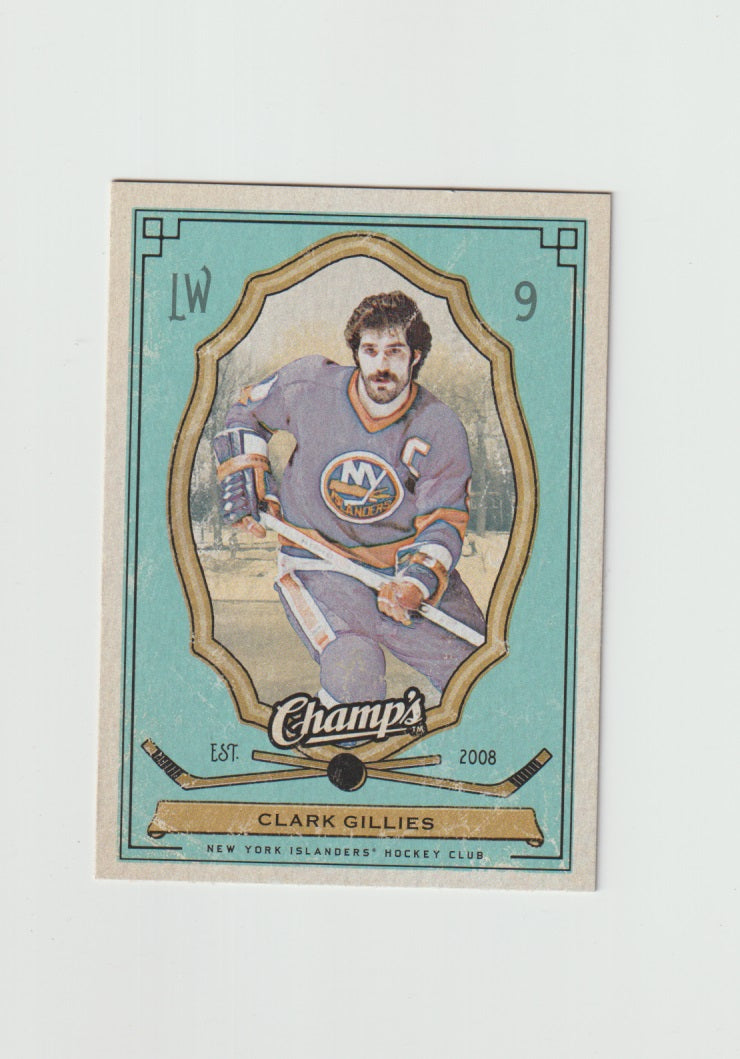2009-10 Upper Deck Champs Green #64 Clark Gillies