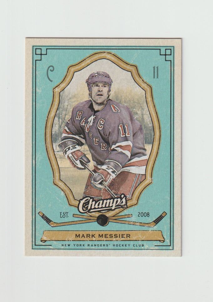 2009-10 Upper Deck Champs Green #66 Mark Messier